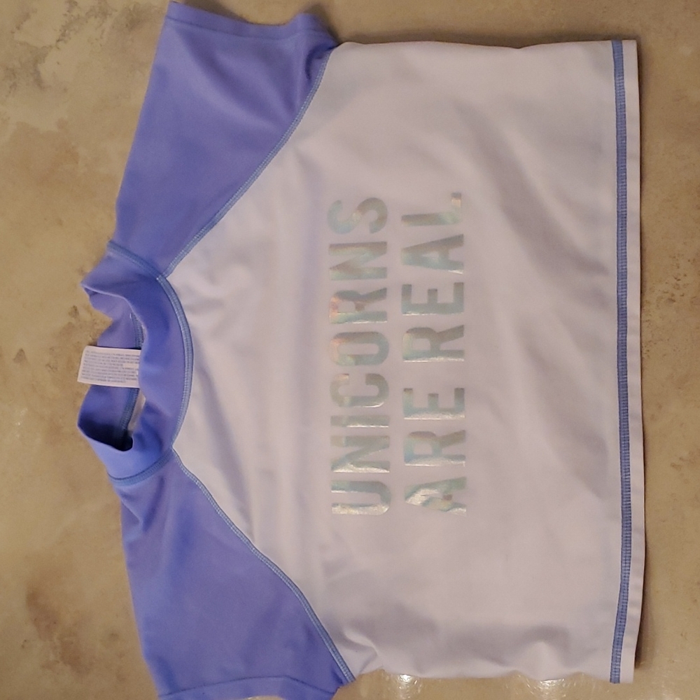 **SALE** Girl's Swim Top/Rashguard/Sun Protection